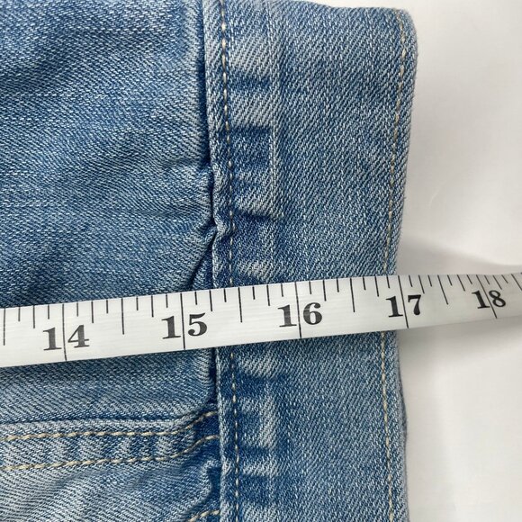 Vigoss Girls Hooded Denim Jacket Size 10 Patches Sherpa Lined Mixed Media - Picture 10 of 15